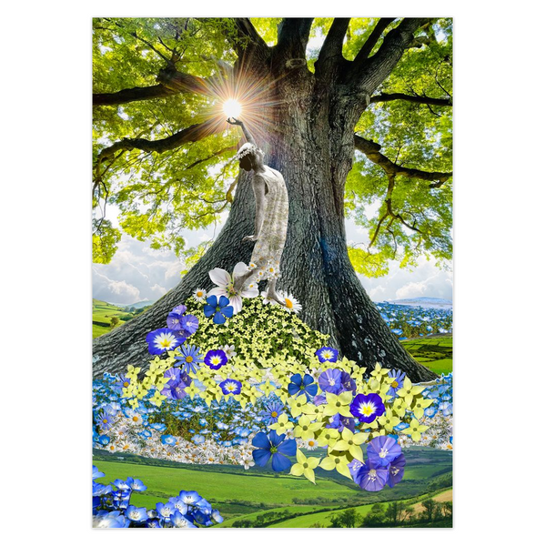 Spring Fairy Mother Tree Greeting Cards Set of 5