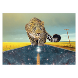 Leopard Future Greeting Cards Set of 5