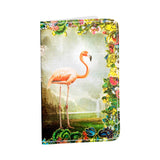 Flamingo Rainbow Paradise Business, Credit Card& ID Holder