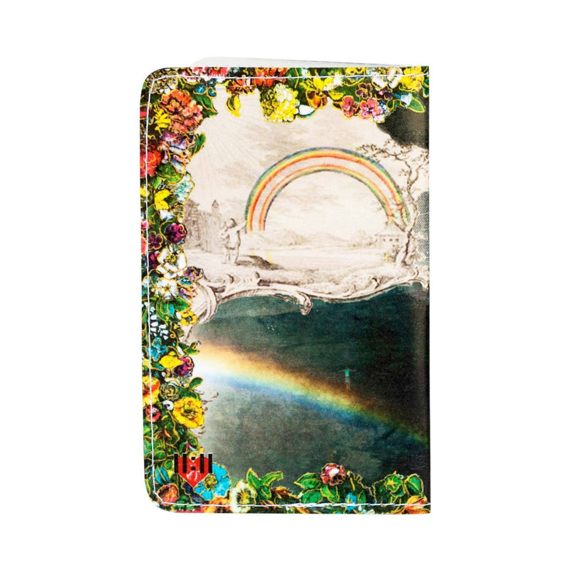 Flamingo Rainbow Paradise Business, Credit Card& ID Holder