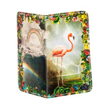 Flamingo Rainbow Paradise Business, Credit Card& ID Holder