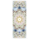 PEACE // White Rose Crystal Yoga Mat