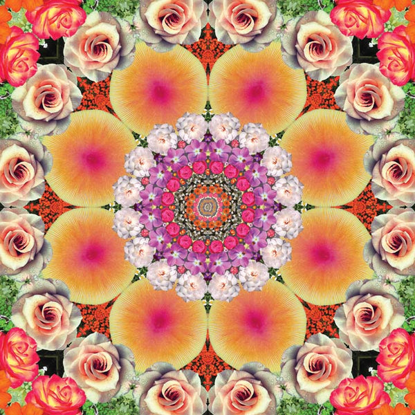 PROSPERITY // Flower Mandala Travel + Hot Yoga Mat