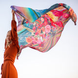 Divine Mother Silk Shawl