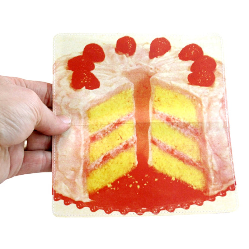 Strawberry Cake Checkbook Cover
