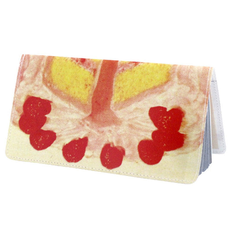 Strawberry Cake Checkbook Cover