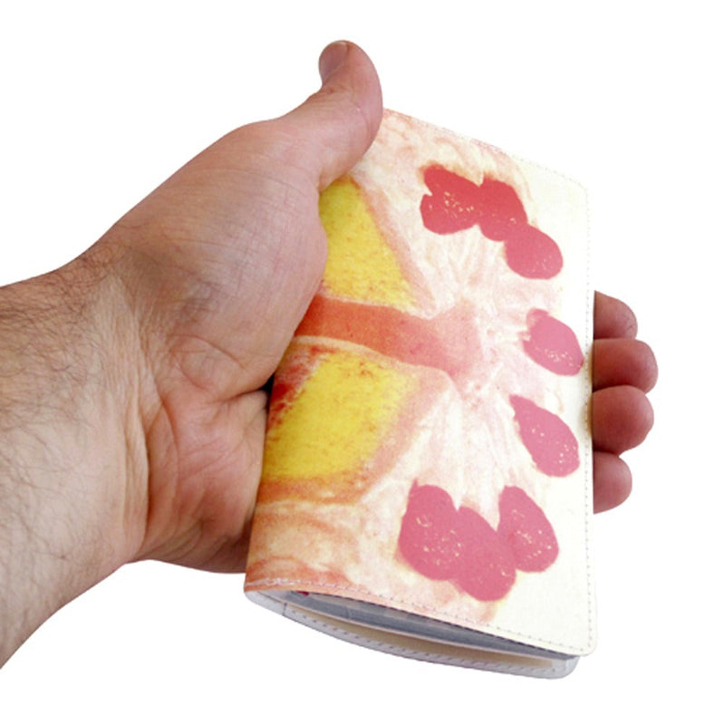 Strawberry Cake Checkbook Cover