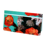 Cactus Flower Checkbook Cover
