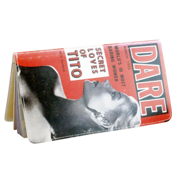 Dare Vintage Film Noir Checkbook Cover