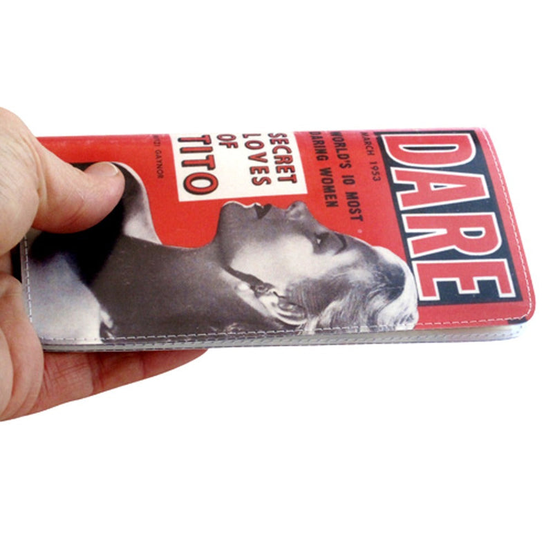 Dare Vintage Film Noir Checkbook Cover