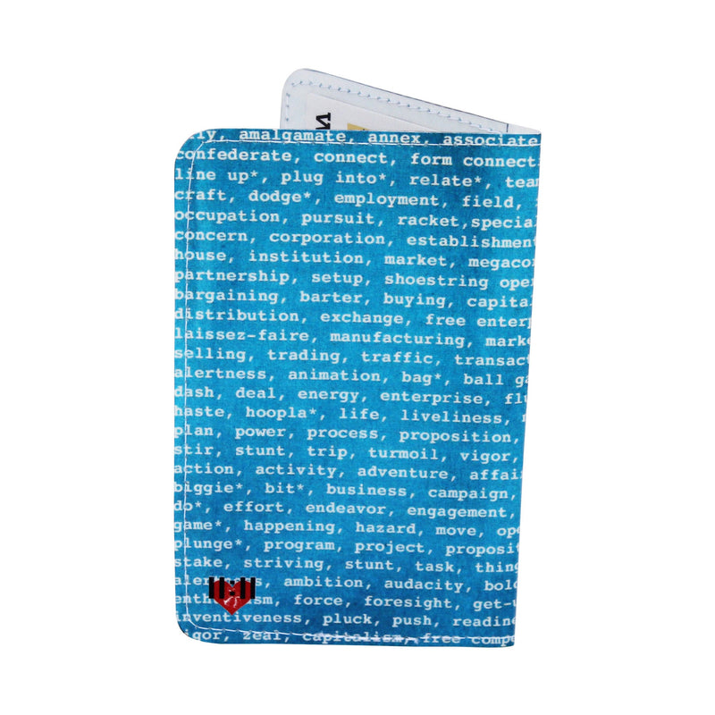 Thesaurus Words Business, Credit & ID Card Holder