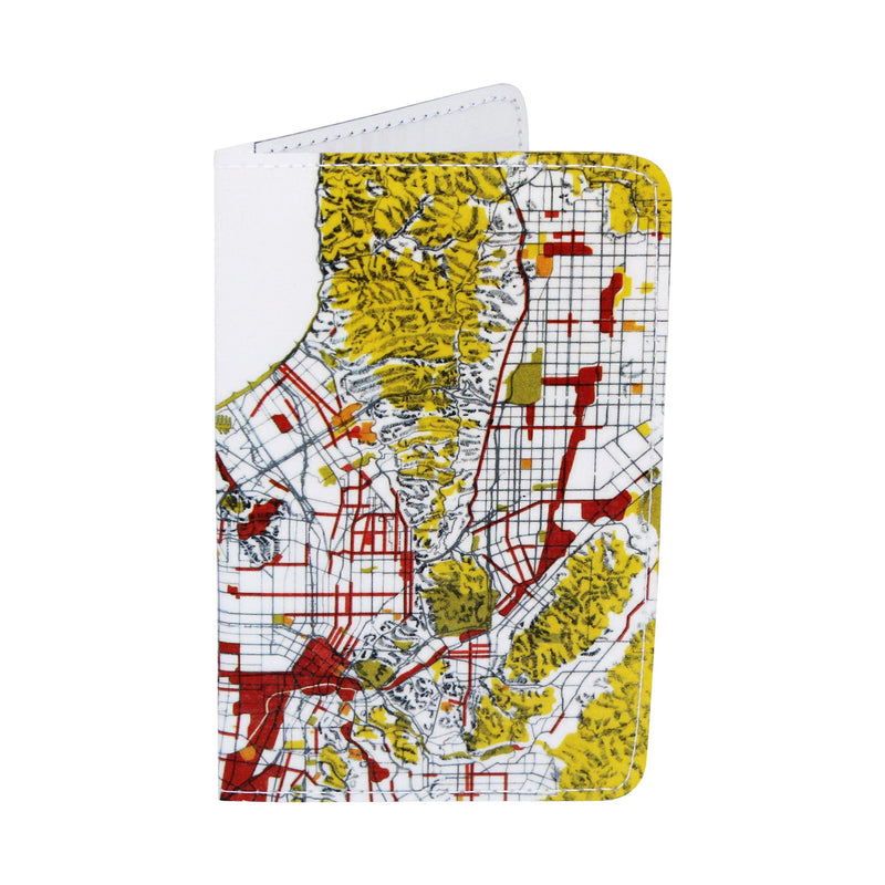 Map of Los Angeles Business, Credit & ID Card Holder