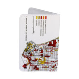 Map of Los Angeles Business, Credit & ID Card Holder
