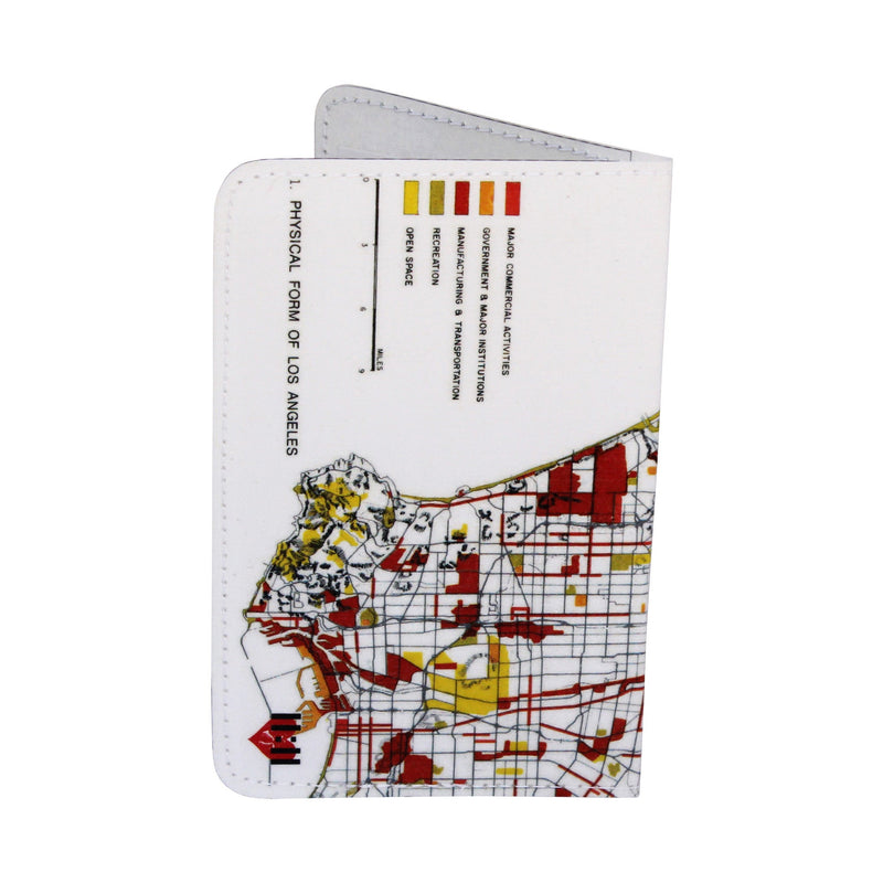 Map of Los Angeles Business, Credit & ID Card Holder