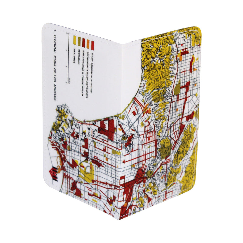 Map of Los Angeles Business, Credit & ID Card Holder