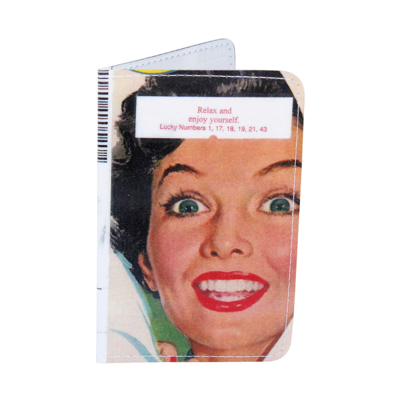 Relax and Enjoy Your Fortune, Business, Credit & ID Card Holder
