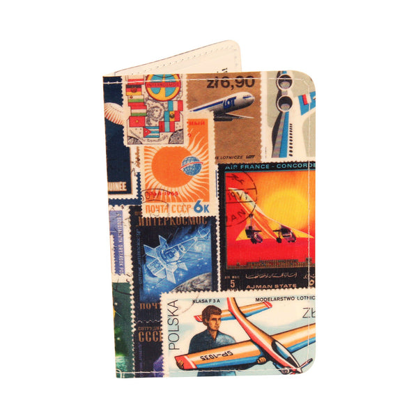 Flying Stamps Business, Credit & ID Card Holder Wallet