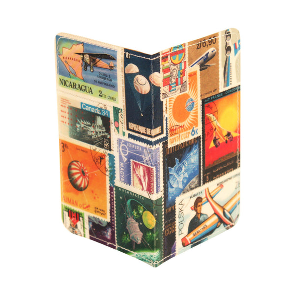 Flying Stamps Business, Credit & ID Card Holder Wallet