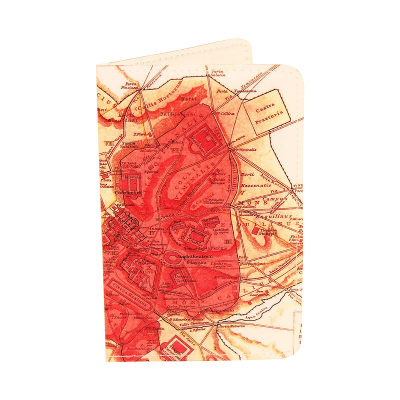 Map of Rome Business, Credit and ID Card Holder Wallet