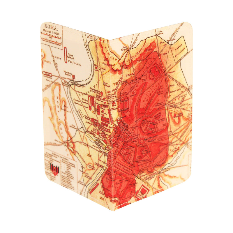 Map of Rome Business, Credit and ID Card Holder Wallet