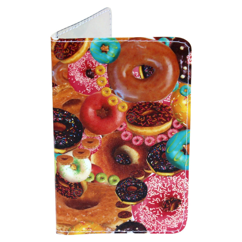 Donut Secret Collage  Business, Credit & ID Card Holder