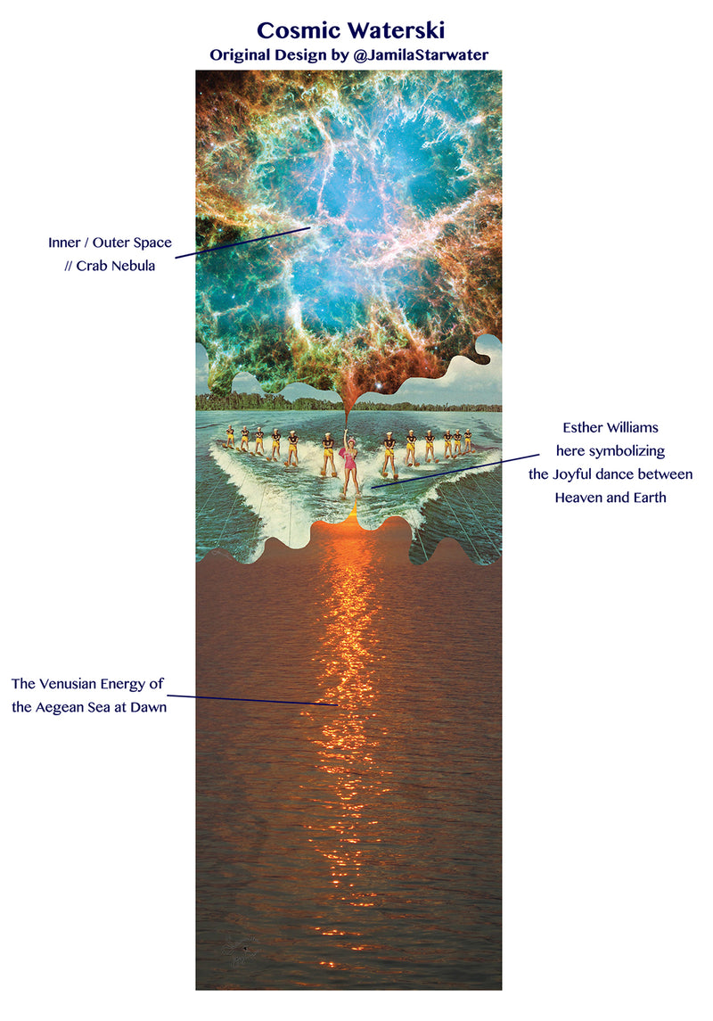 MAGIC // Cosmic Waterski Yoga Mat