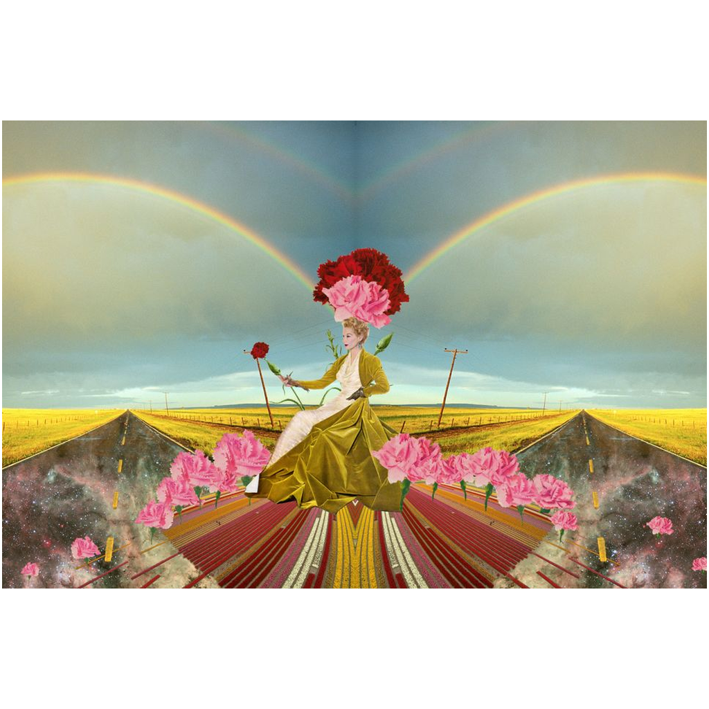 Carnation Queen Giclee Art Print Jamila Starwater