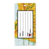 San Francisco Map Luggage Tags