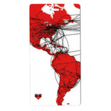 Airlines Route Map Luggage Tags