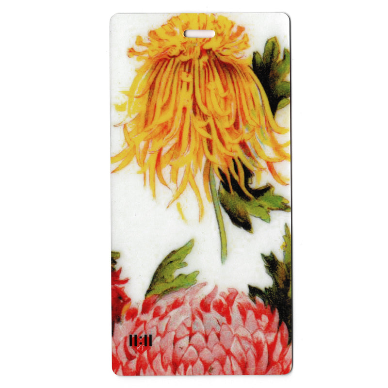 Chrysanthemum Luggage Tags