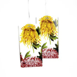 Chrysanthemum Luggage Tags