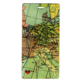 Airways Map Luggage Tags
