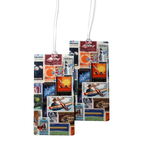 Flying Stamps Luggage Tags