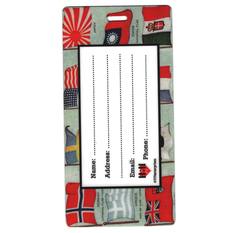 Flags of the World Luggage Tags