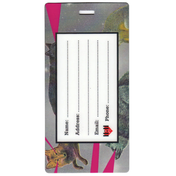 Foxy Lasers Luggage Tags