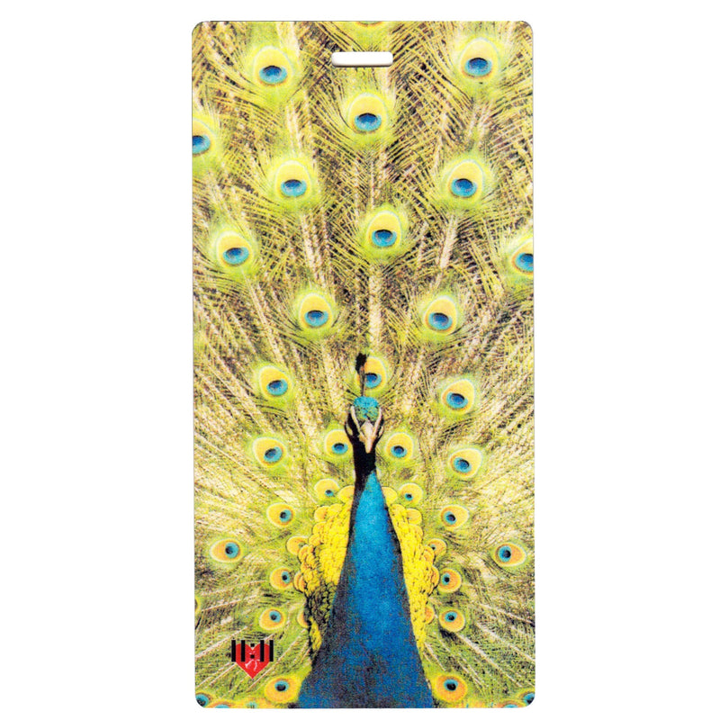 Peacock Luggage Bag Tags