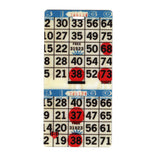 Blue Bingo Card Luggage Tags