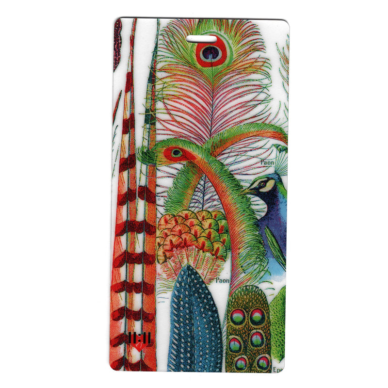 Vintage Plumes Luggage Tags