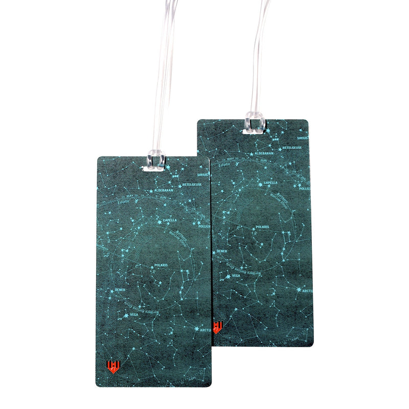 Star Chart Astrology Luggage Tags