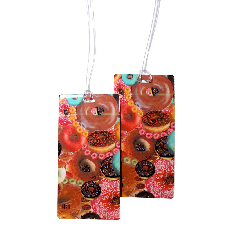 Donuts Secret Luggage Tags