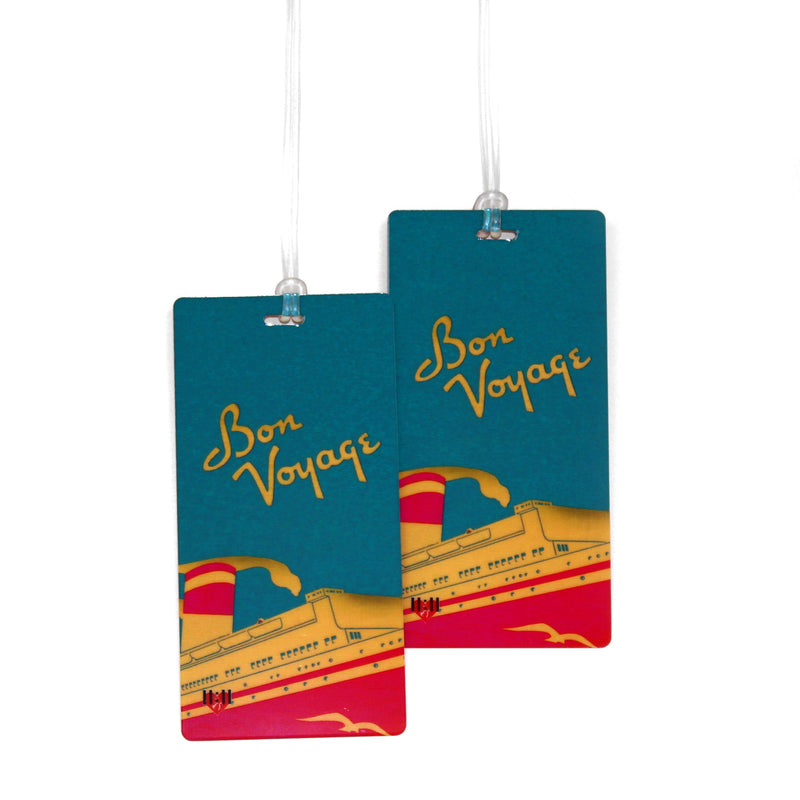 Bon Voyage Luggage Tags
