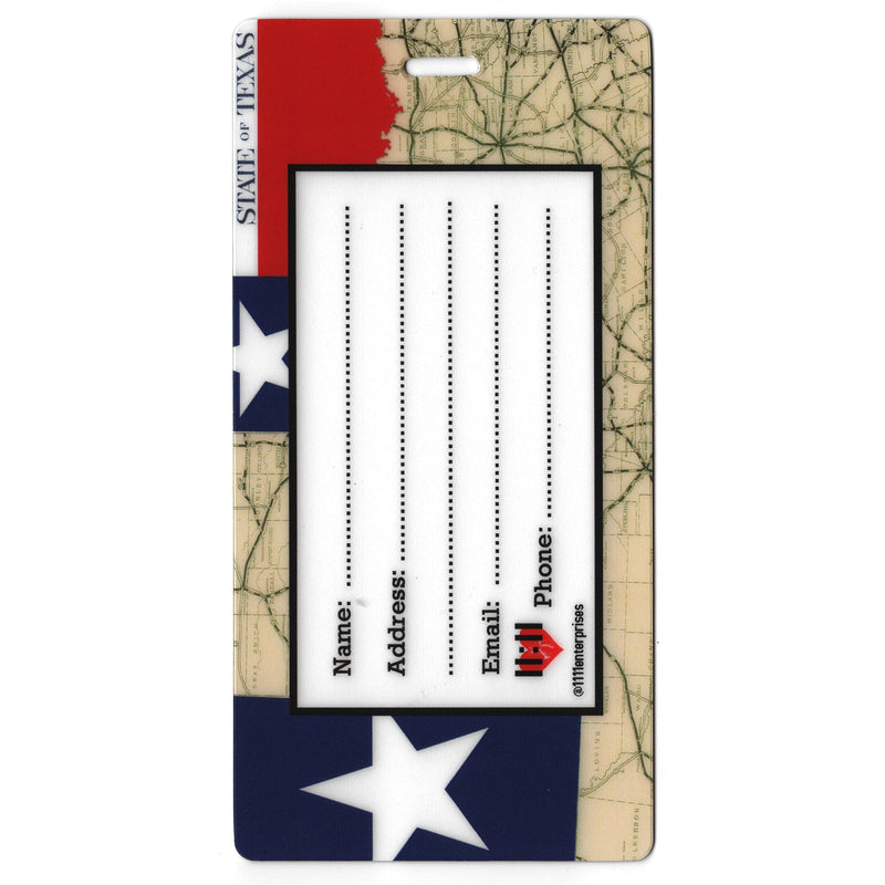 State of Texas Luggage Tags