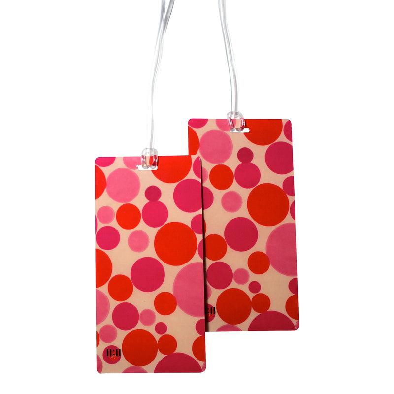 Vintage Bubble Gum Luggage Tags