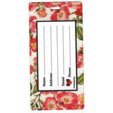Pink Roses Luggage Tags