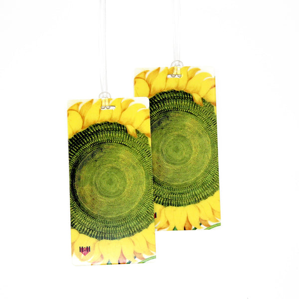 Sunflower Luggage Tags