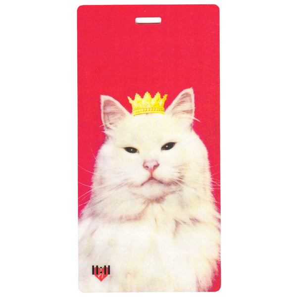 Pink Royal Kitty Luggage Tags