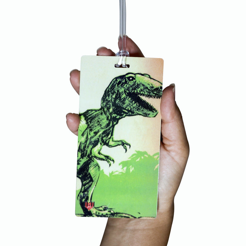 T-Rex Dinosaur Luggage Tags