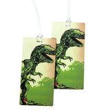 T-Rex Dinosaur Luggage Tags