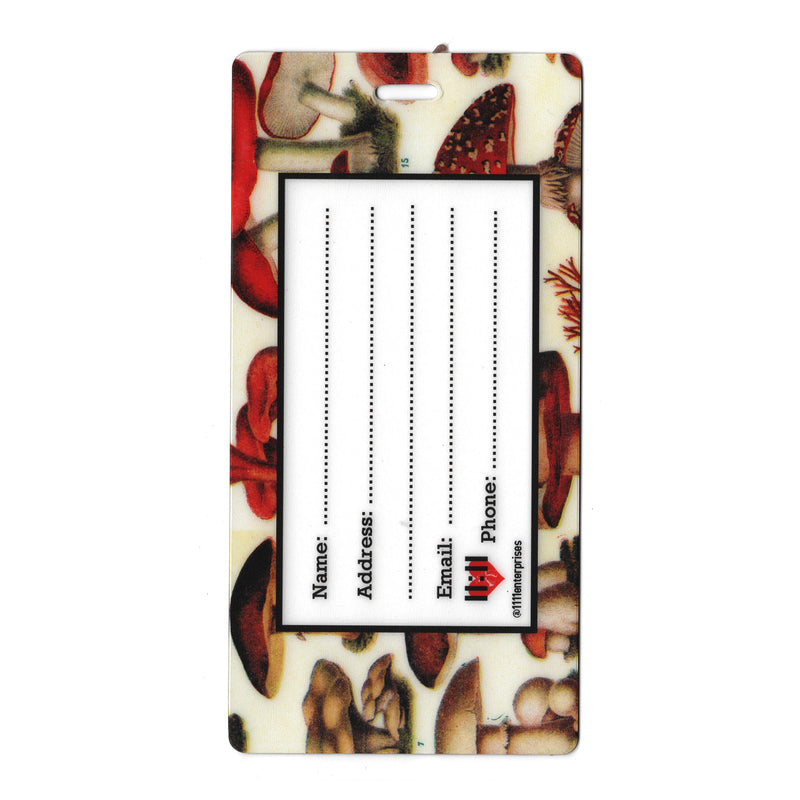 Wild Mushrooms Luggage Tags