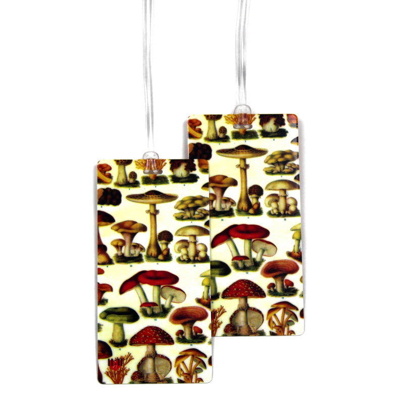 Wild Mushrooms Luggage Tags